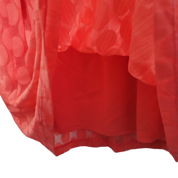 Red grapefruit summer dress - Picture 4 of 5